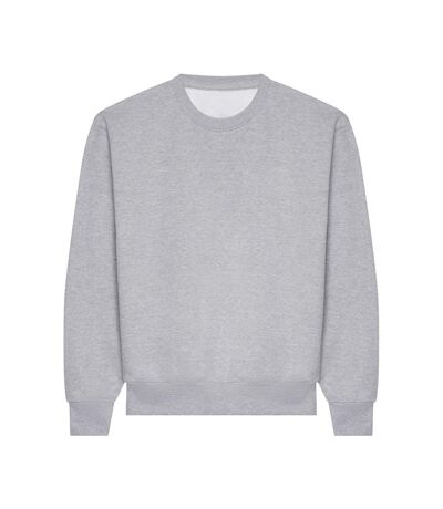 Unisex Adult Signature Heavyweight Sweatshirt Heather Grey Awdis