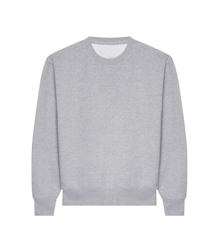 Unisex Adult Signature Heavyweight Sweatshirt Heather Grey Awdis