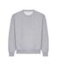 Unisex Adult Signature Heavyweight Sweatshirt Heather Grey Awdis-1