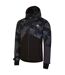 Dare 2B Mens Baseplate Geometric Ski Jacket (Ebony/Black)