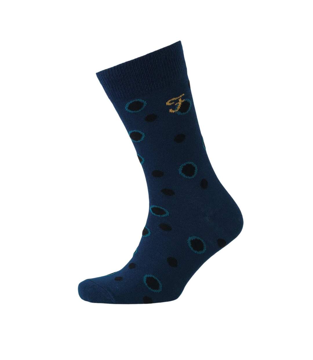 Chaussettes norton homme vert kaki foncé / bleu Farah