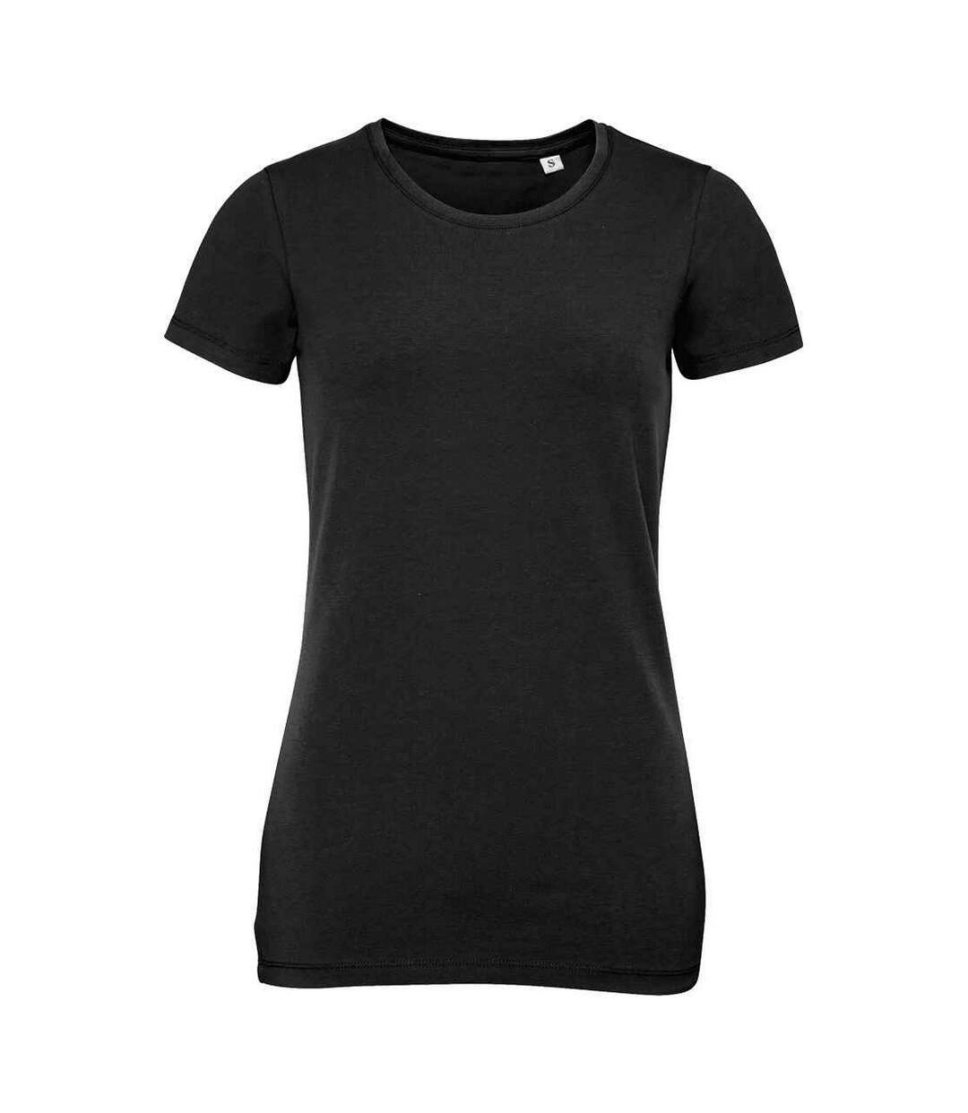 T-shirt millenium femme noir SOLS-1