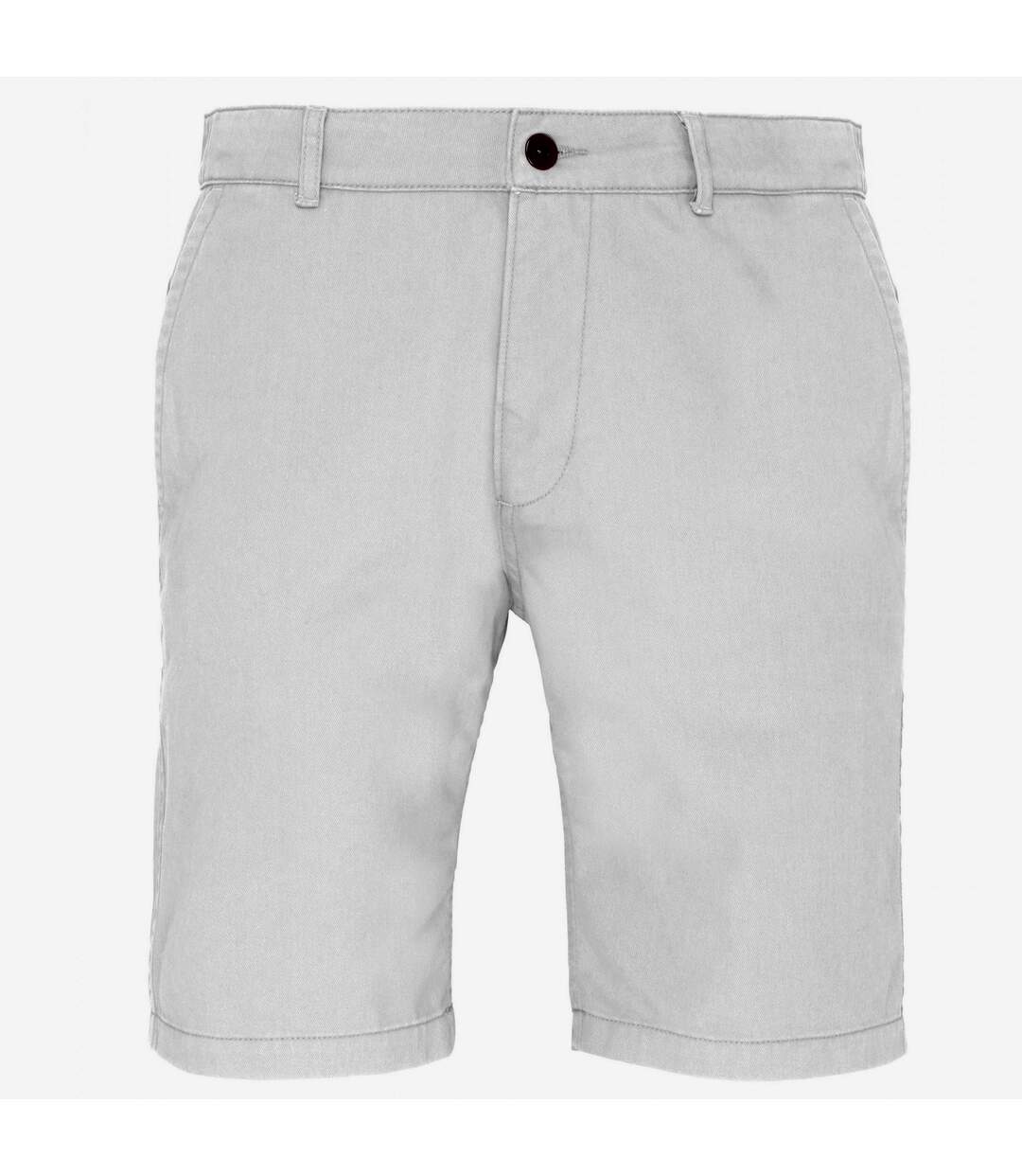 Short style chino homme blanc Asquith & Fox