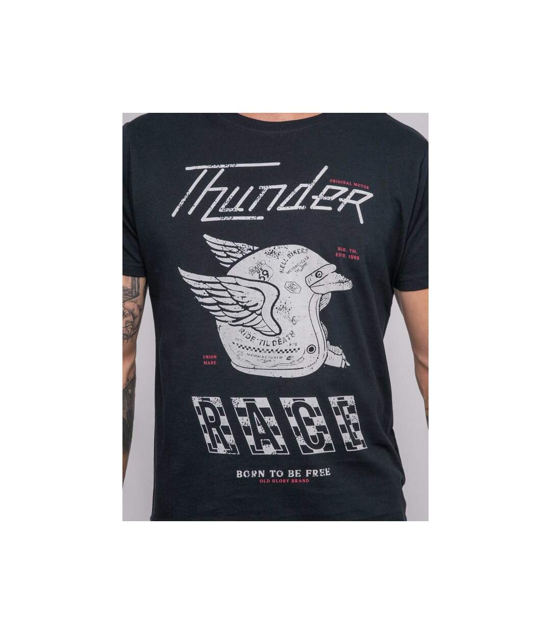 T-shirt manches courtes imprimé JOCTOGONE-3