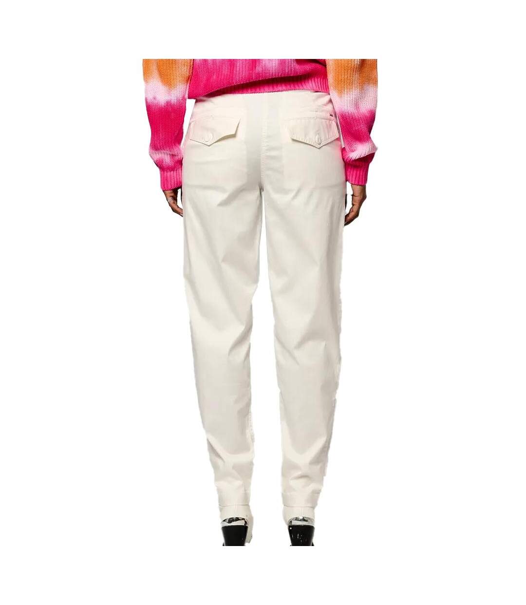 Pantalon blanc femme kaporal kp vader-2
