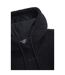 Womens/ladies Fleece Hoodie Black Animal-4