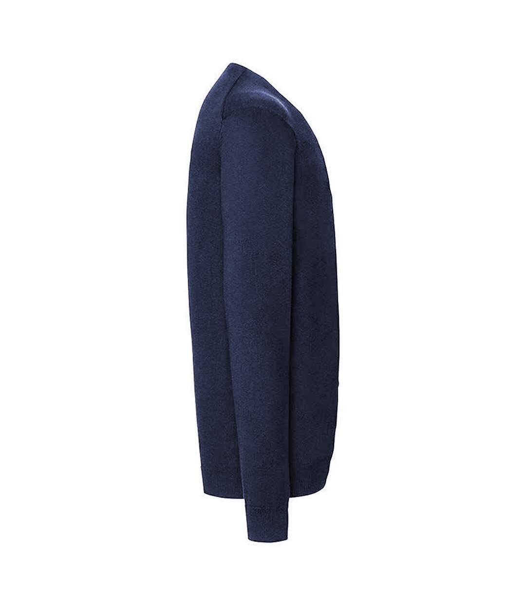 Russel Collection - Gilet avec col en V - Homme (Bleu jeans) - UTRW6077