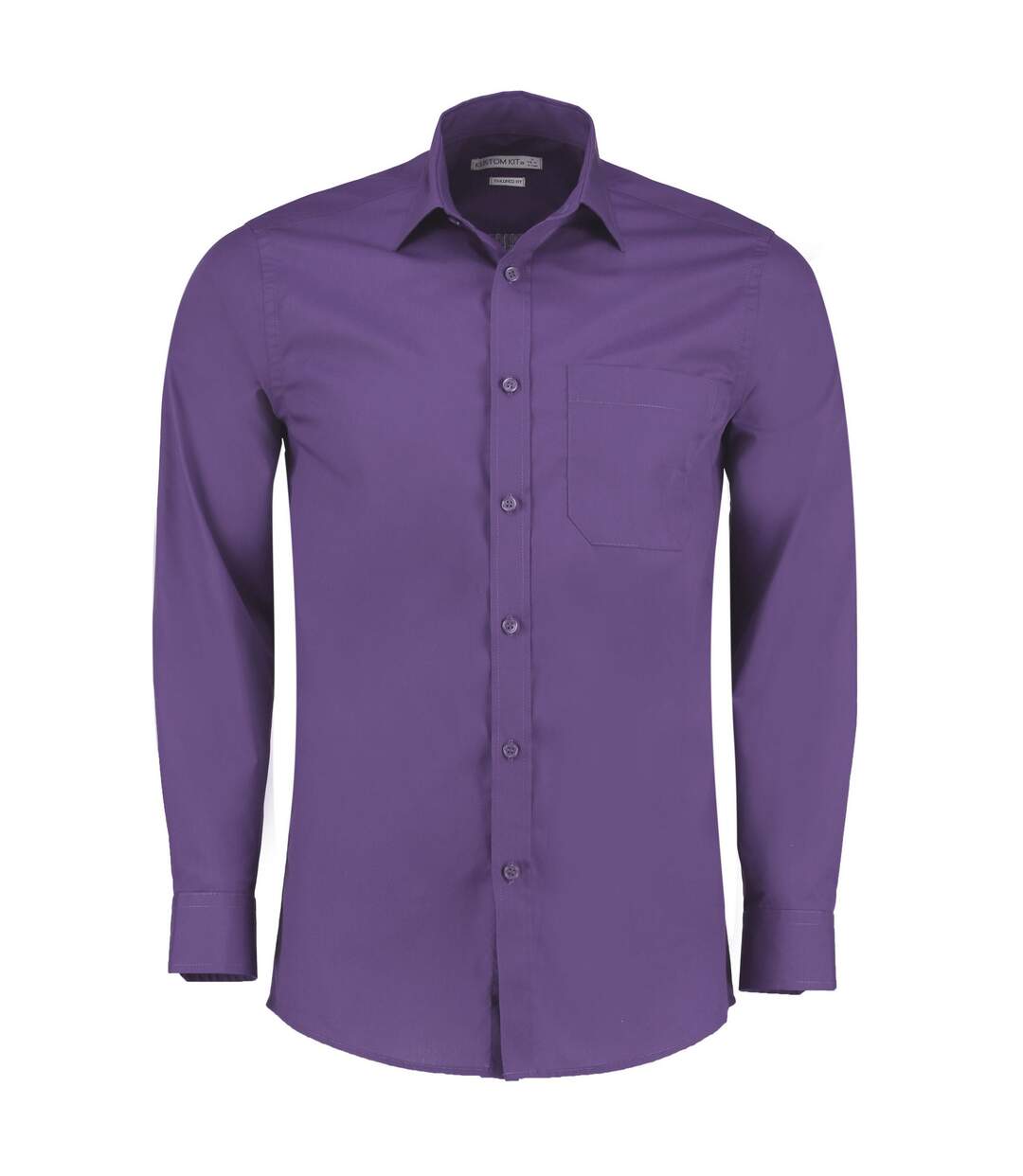 Chemise formelle homme violet Kustom Kit-1