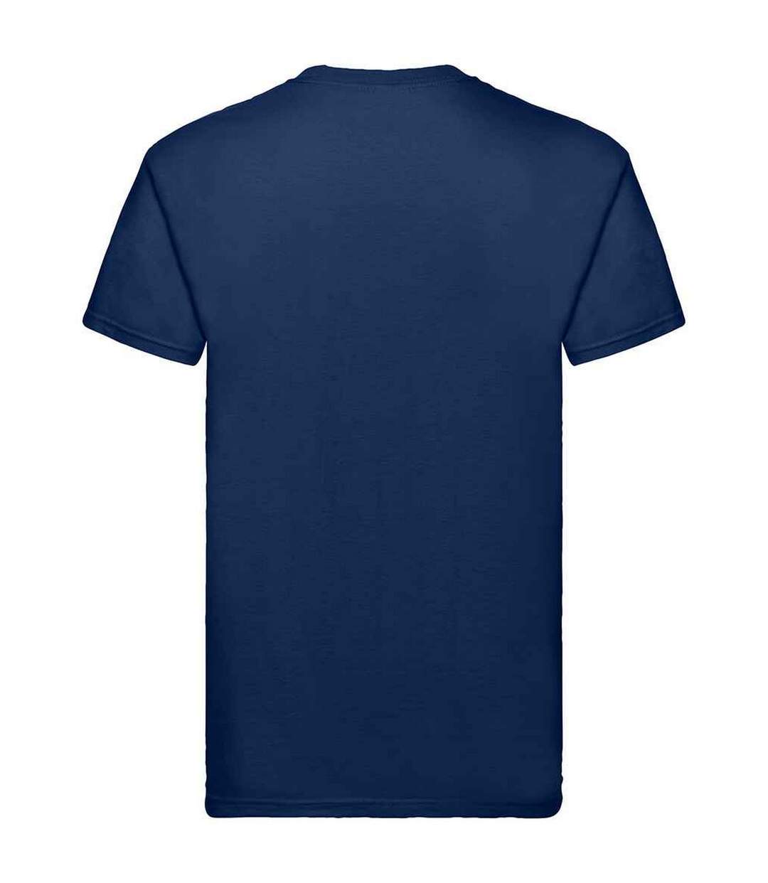 Unisex Adult Super Premium Heather T-shirt Navy Fruit Of The Loom-2