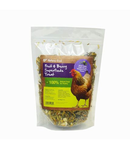 Superfoods fruit and berry chicken treats 600g multicoloured Natures Grub