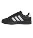 Womens/ladies Grand Court Stripes Trainers Black White Adidas-3