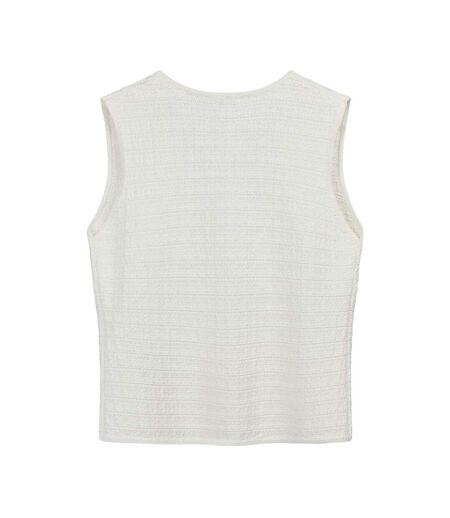 Débardeur blanc femme teddy smith millie
