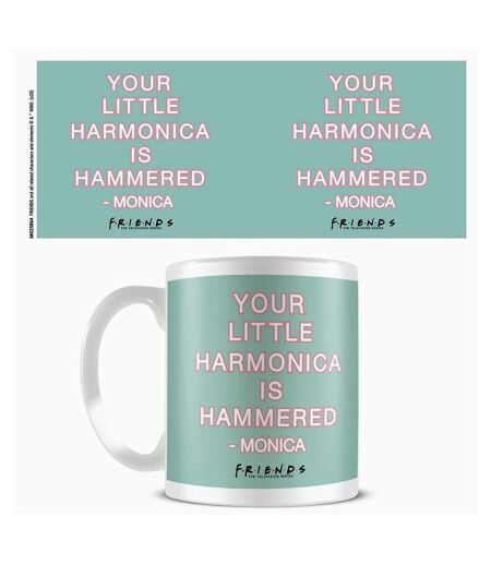 Friends Monica Quote Mug (White/Green/Pink) (One Size)