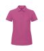 Polo Id.001 Femme Fuchsia B&C-1