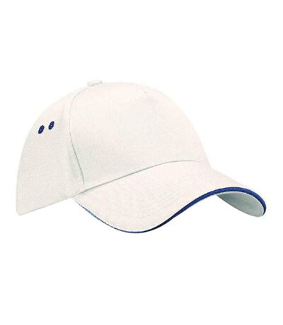 Casquette 100% coton adulte unisexe gris foncé/gris pâle Beechfield