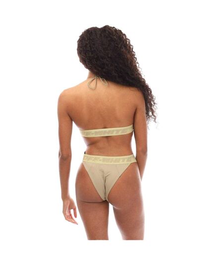 Ensemble Maillot De Bain 2 Pièces Femme Vert Off White