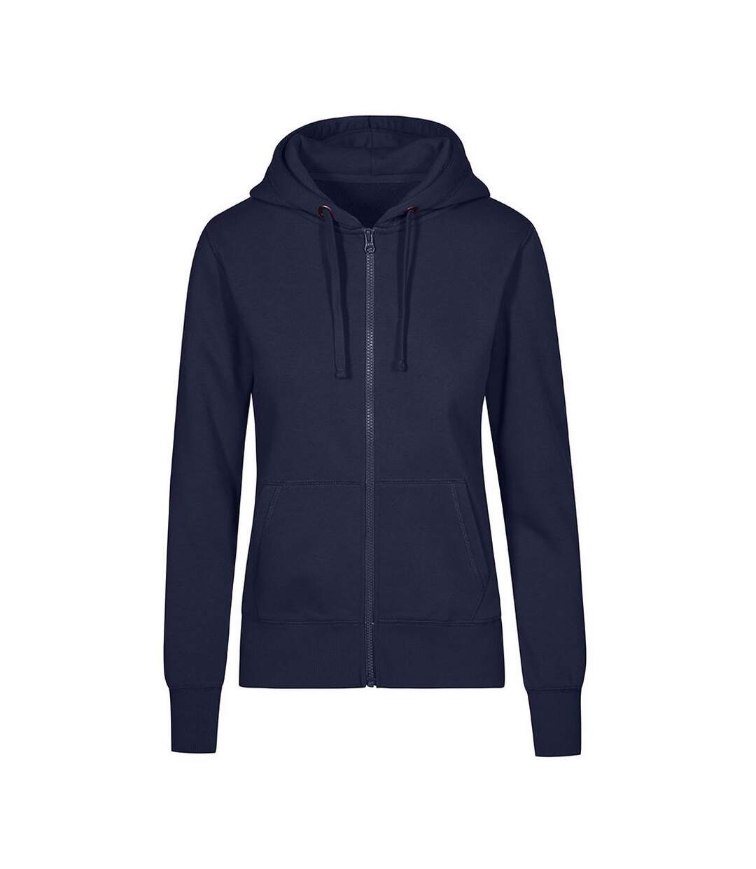 Veste À Capuche Femme Bleu Marine Français X.O By Promodoro-1