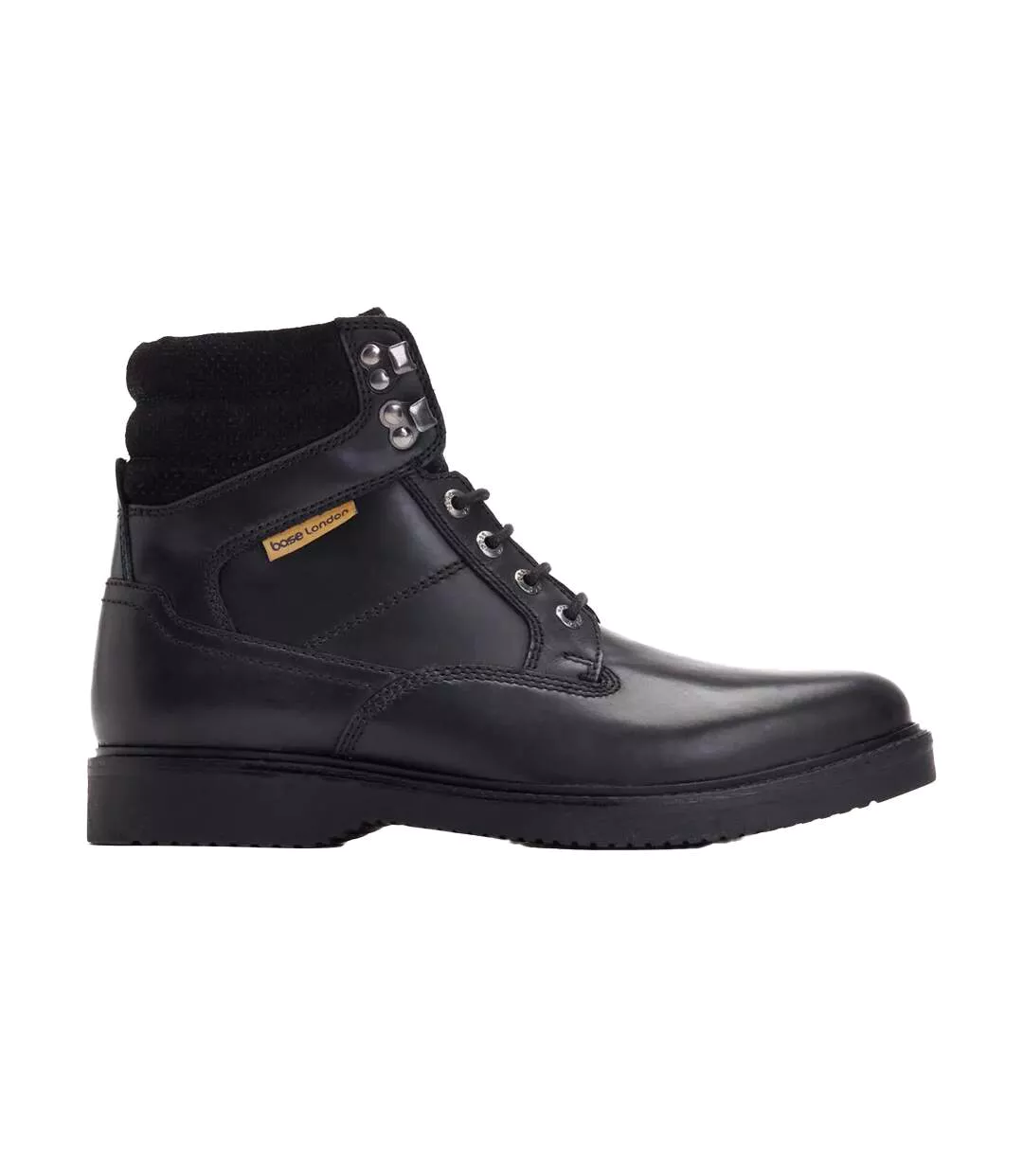 Bottines Bradley Homme Noir Base London-3