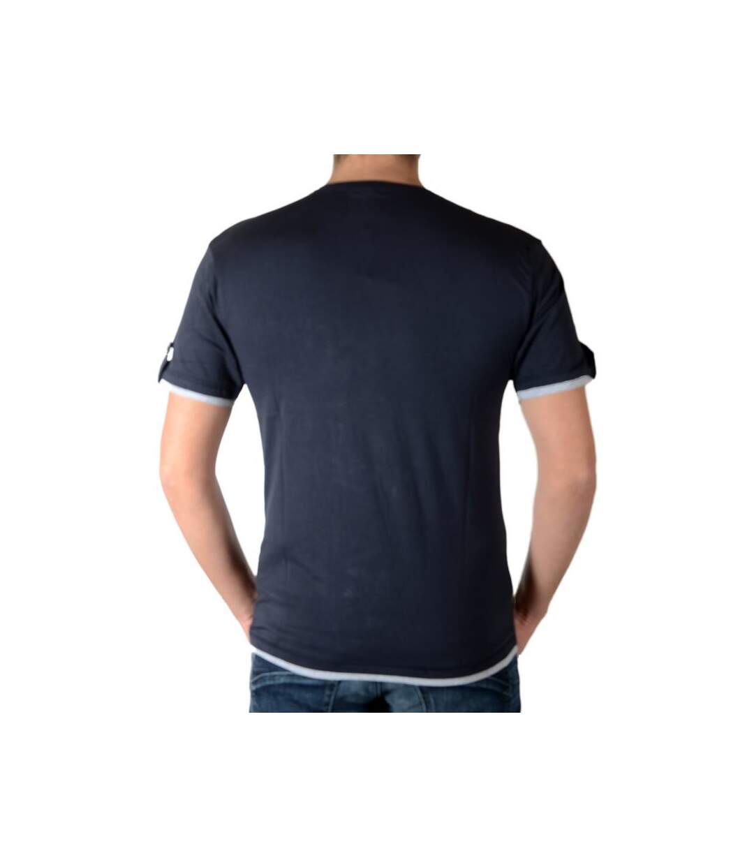 Tee Shirt Marion Roth T32 Bleu Marine-2