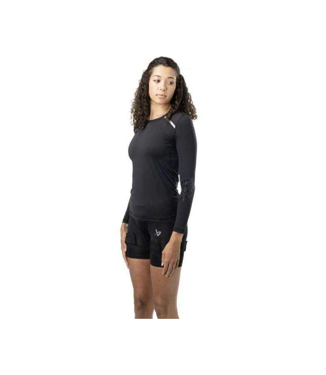 Haut Thermique Manches Longues Femme Noir Bauer-3