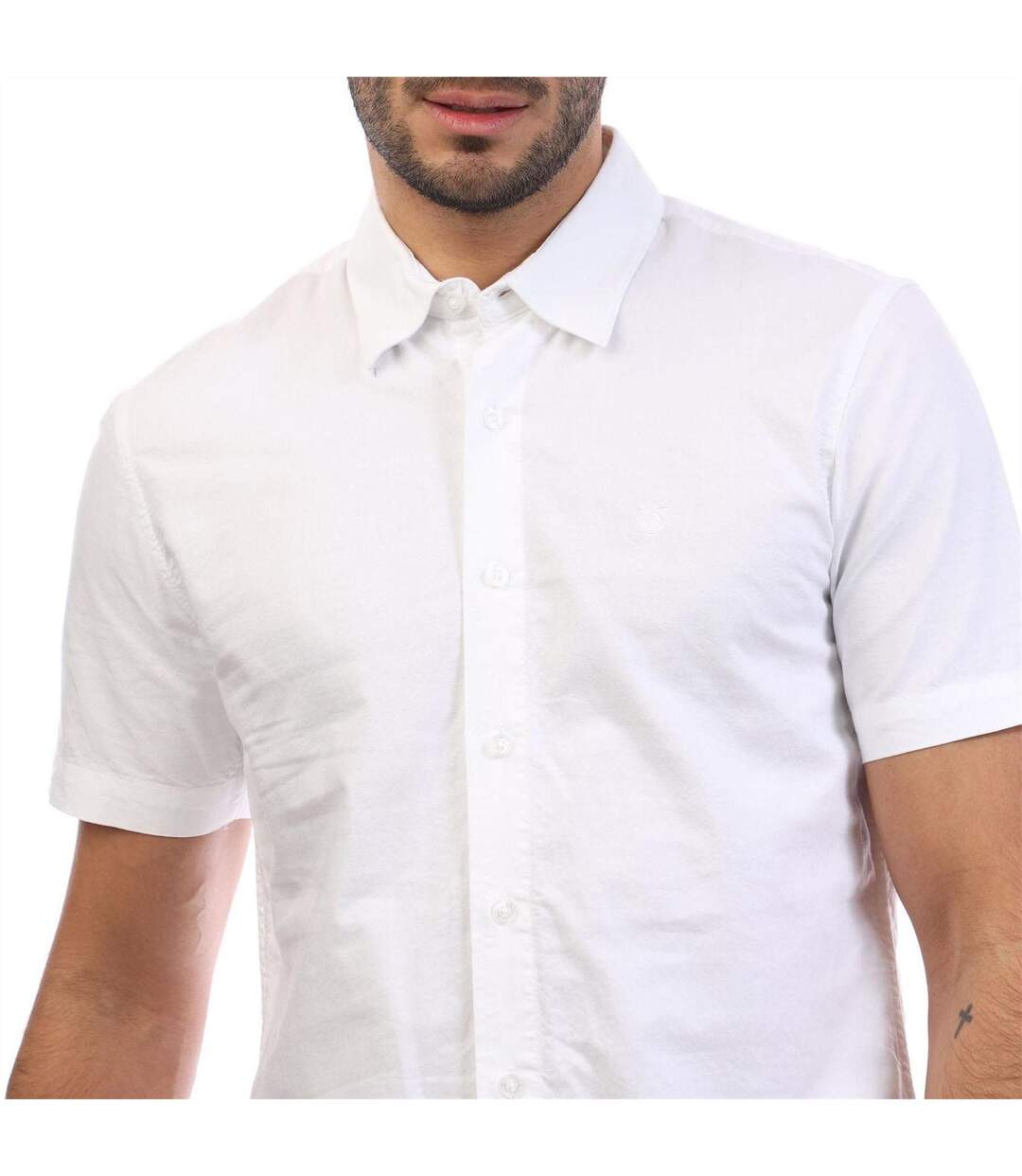 Chemise Manches Courtes Church Homme Blanc Peter Werth-4