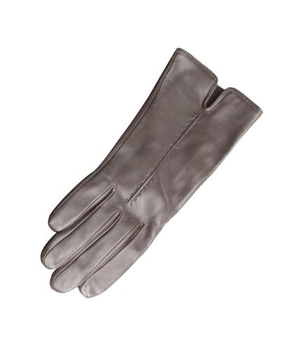 Eastern Counties Leather Womens/Ladies Tess Single Point Stitch Gloves (Taupe)
