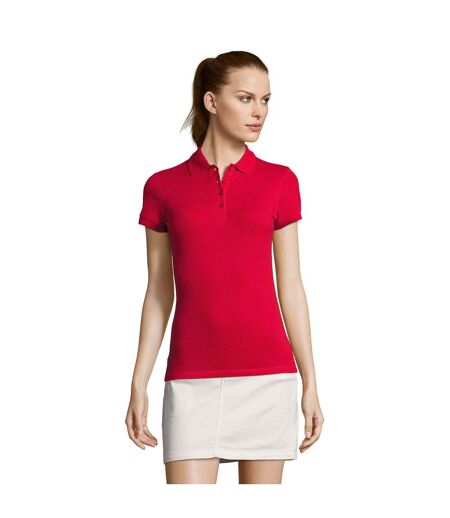 Polo Passion Femme Rouge SOLS