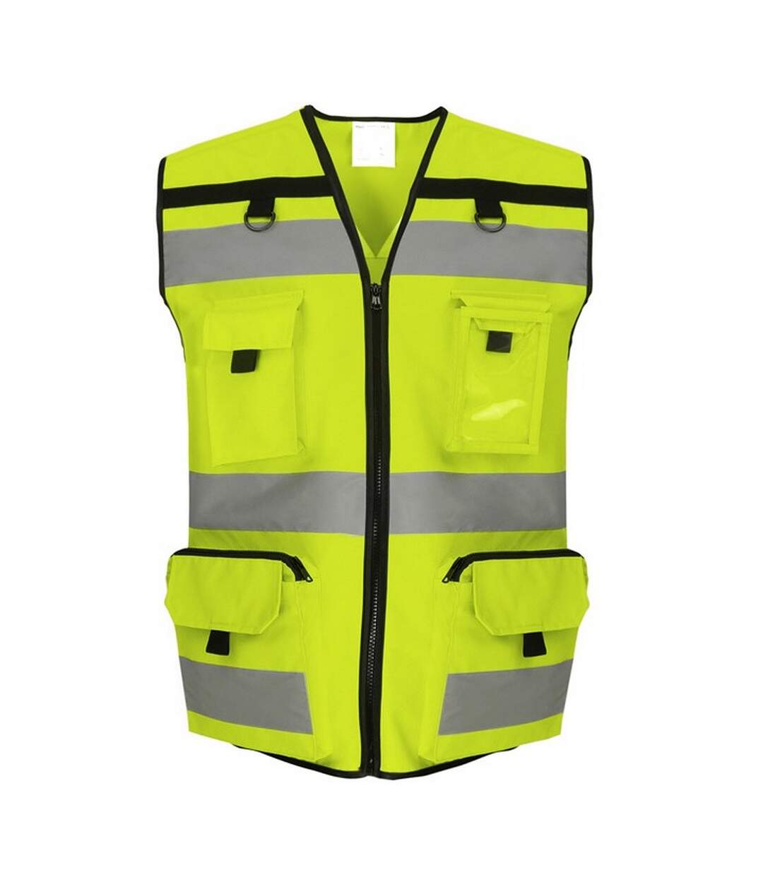 Unisex adult ripstop hi-vis tool vest hi vis yellow Yoko-1