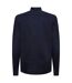 Mens Core Flex Poplin Long-sleeved Shirt Dark Navy Tommy Hilfiger-2