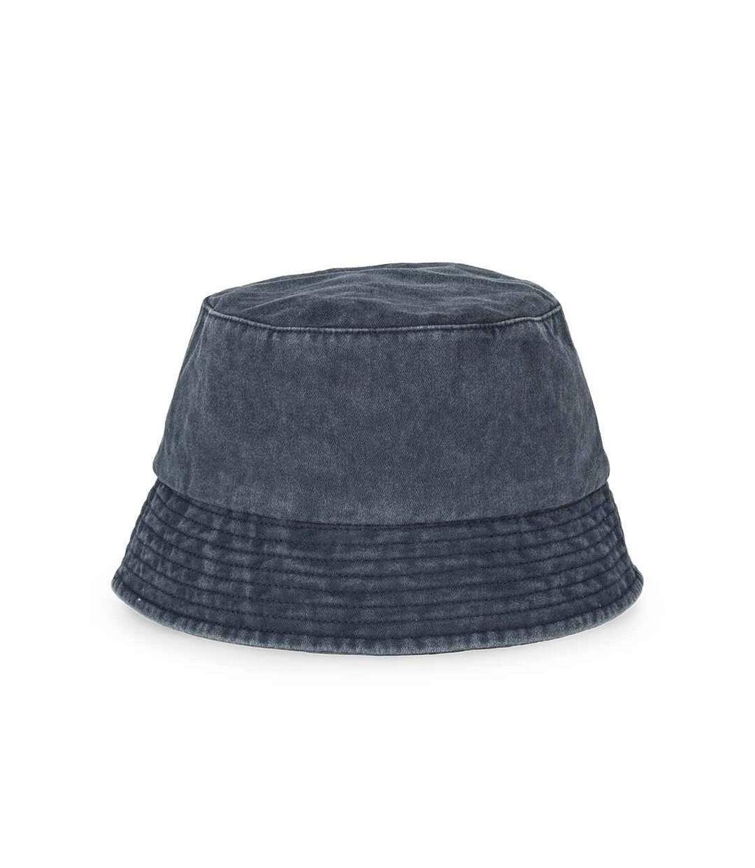 Unisex Adult Faded Bucket Hat Navy Blue Native Spirit-1
