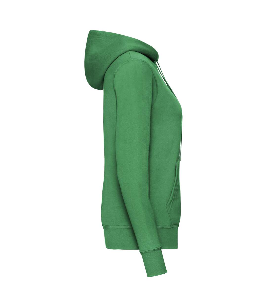 Sweat À Capuche Classic Femme Vert Kelly Fruit Of The Loom-3