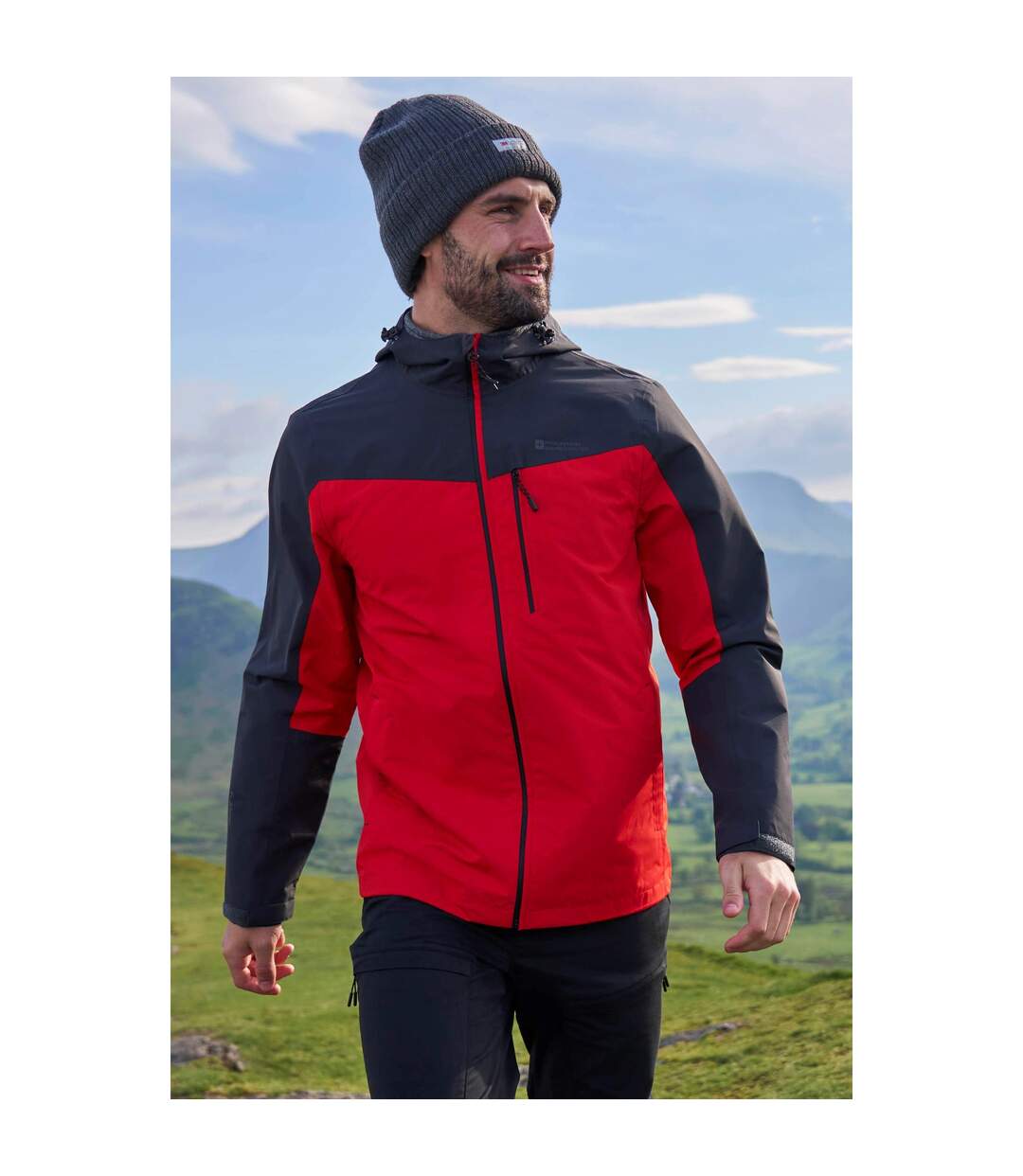 Veste imperméable brisk extreme homme rouge foncé Mountain Warehouse Mountain Warehouse