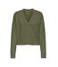 Gilet kaki femme only pio-1