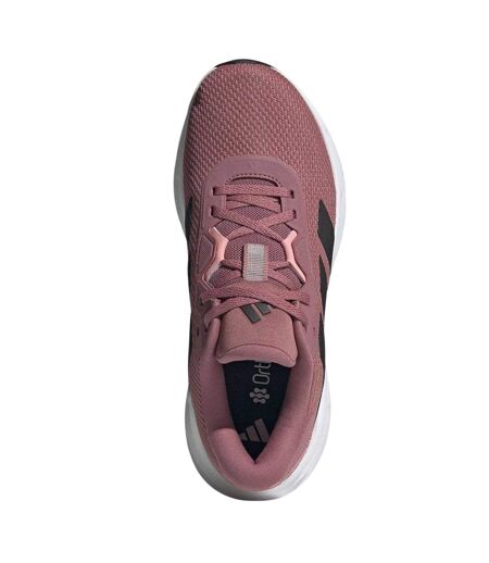 Baskets Course À Pied Motif/style À Rayures Galaxy Femme Rouge Cramoisi Noir Rose Adidas