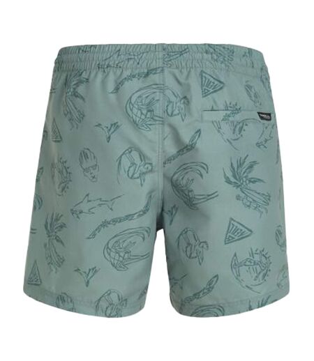 Short De Bain Motif/style Imprimé Surf Mix & Match Cali Homme Vert O´Neill