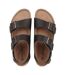 Mens Leather Sandals Brown Jack Wills-3