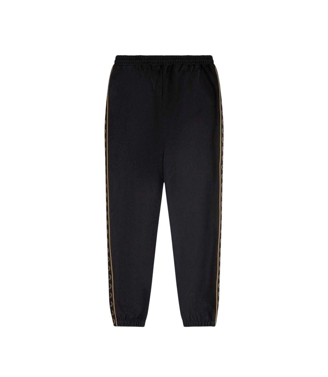 Mens Taped Jogging Bottoms Black Fred Perry-3