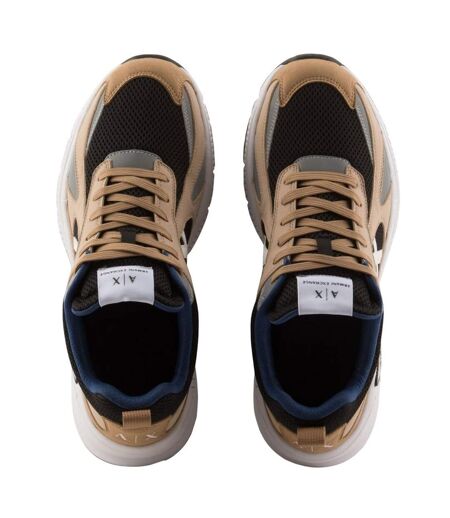 Baskets Homme Noir Marron Armani Exchange