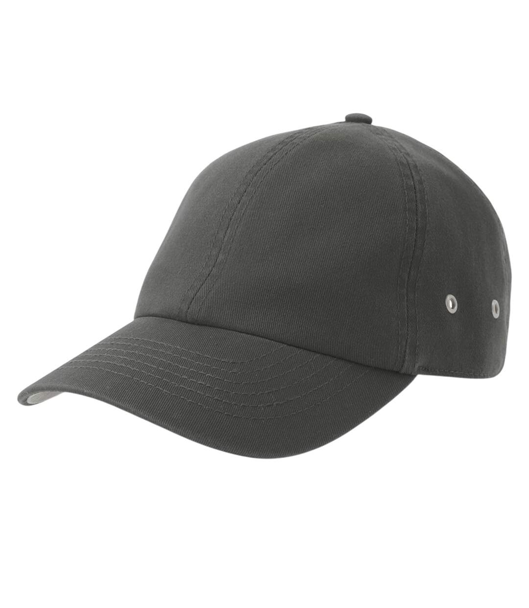 Casquette De Baseball Motif/style 6 Panneaux Action-s Adulte Gris Foncé Atlantis-1