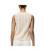 Débardeur beige femme pieces nuka-2