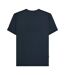 Mens Racing Stripe T-shirt Navy Smoke Blue Lambretta-3