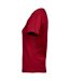 Womens/ladies Interlock T-shirt Deep Red Tee Jays-3