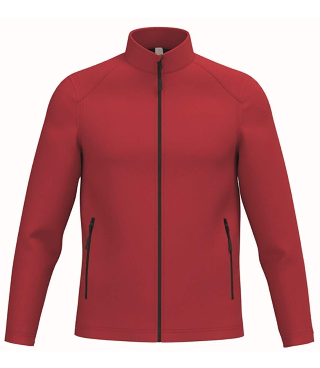 Veste softshell manches longues - Homme - IB410 - rouge-2