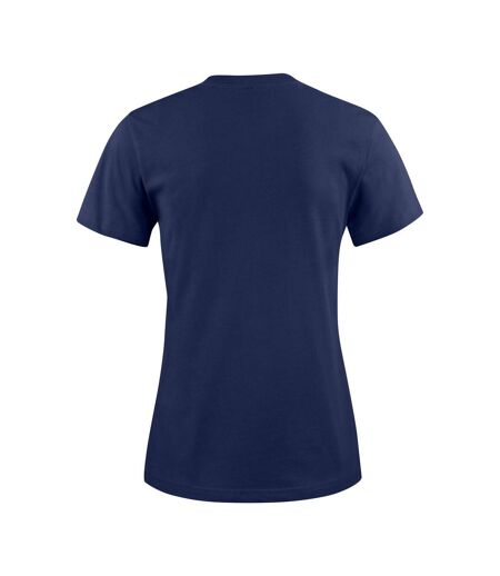 T-shirt Heavy Femme Bleu Marine Printer
