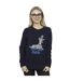 Disney - Sweat LADY AND THE TRAMP JUST LIKE DAD - Femme (Bleu marine) - UTBI23221-2