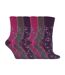 Gentle Grip - 6 Paires Chaussettes Femme Diabétiques-1