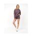 Juice Womens/Ladies Shimila Shorts (Charcoal Mauve) - UTBG602-3