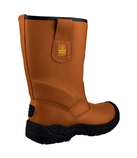 Amblers Safety FS142 Safety Rigger Boot / Mens Boots (Tan) - UTFS1718