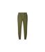 Mens Twill Jogging Bottoms Olive Asquith & Fox-1