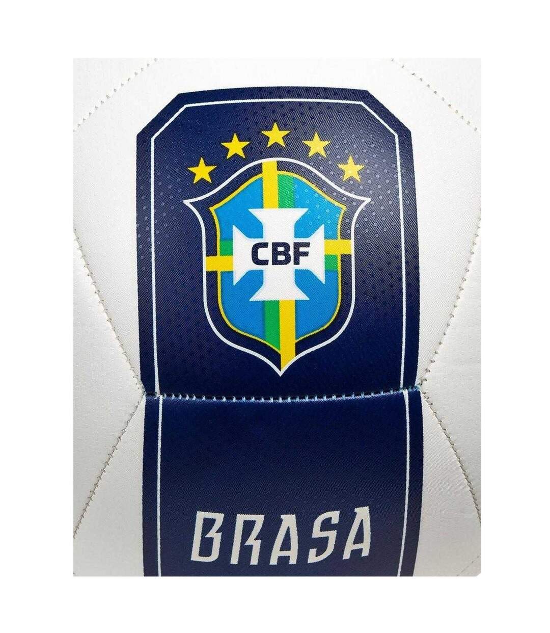 Ballon De Foot Motif/style Brésil Taille 5 Blanc Jaune Nike-2